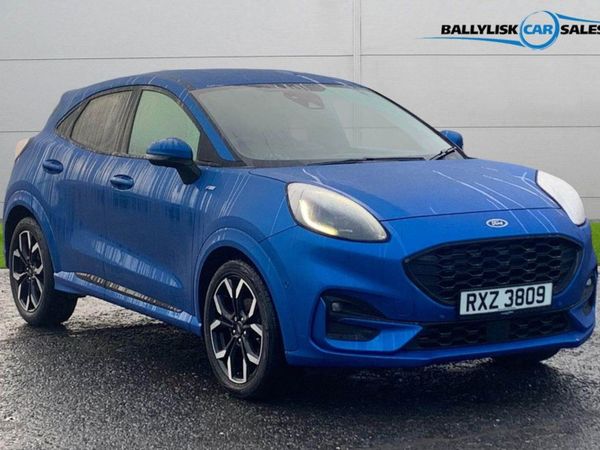 Ford Puma , Petrol Hybrid, 2022, Blue