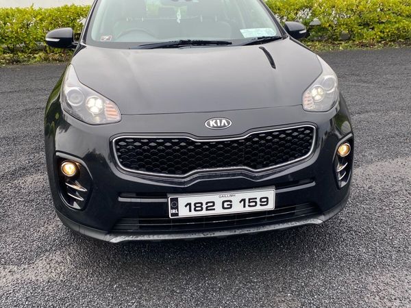 Kia Sportage SUV, Diesel, 2018, Black