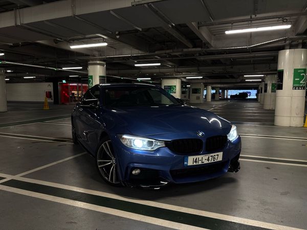 BMW 4-Series Coupe, Diesel, 2014, Blue