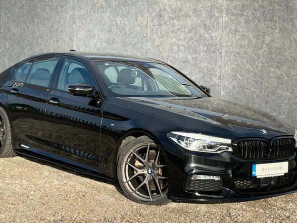 BMW 5-Series Saloon, Diesel, 2018, Black
