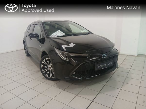 Toyota Corolla Estate, Petrol Hybrid, 2021, Black