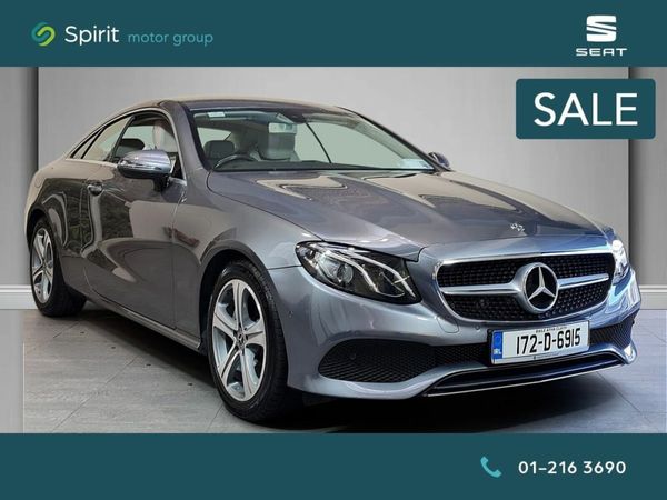 Mercedes-Benz E-Class Coupe, Diesel, 2017, Grey