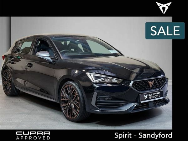 Cupra Leon Hatchback, Petrol Plug-in Hybrid, 2024, Black