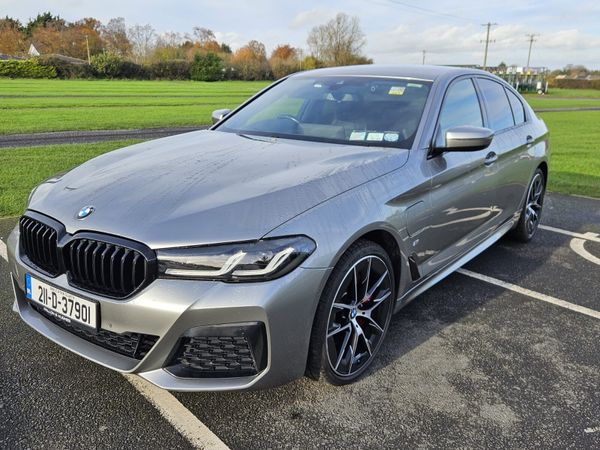 BMW 5-Series Saloon, Petrol Plug-in Hybrid, 2021, Grey