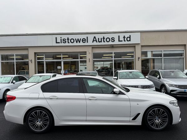 BMW 5-Series Saloon, Diesel, 2019, White