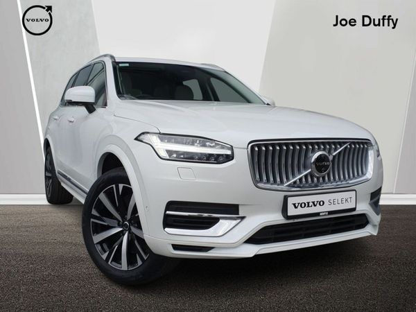 Volvo XC90 SUV, Petrol Plug-in Hybrid, 2025, White