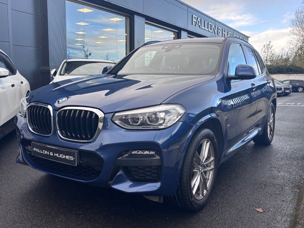 BMW X3 SUV, Petrol Hybrid, 2021, Blue