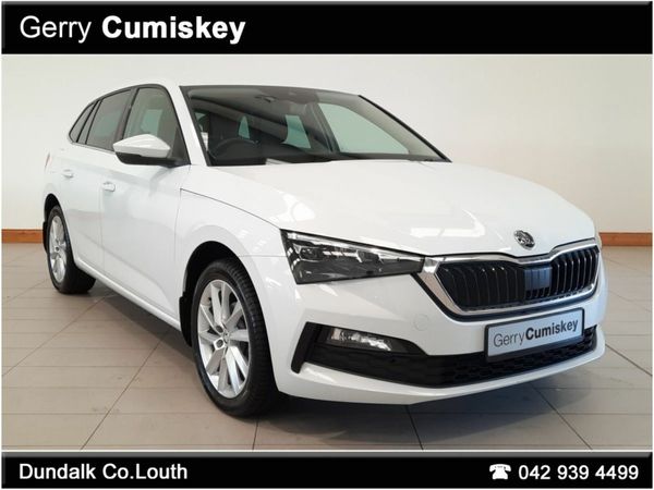 Skoda Scala Hatchback, Petrol, 2022, White