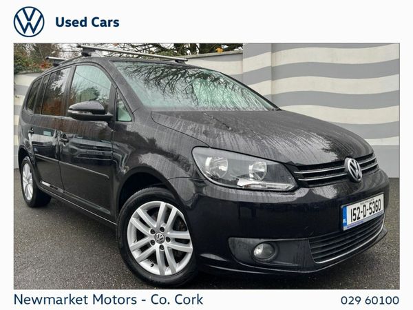 Volkswagen Touran MPV, Diesel, 2015, Black