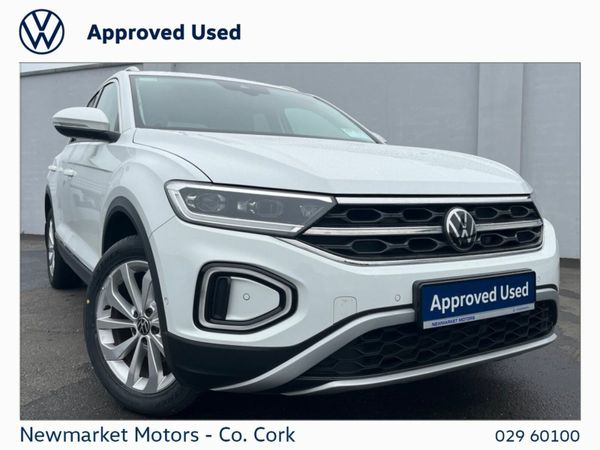 Volkswagen T-Roc SUV, Diesel, 2023, White