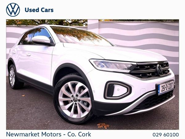Volkswagen T-Roc SUV, Diesel, 2025, White
