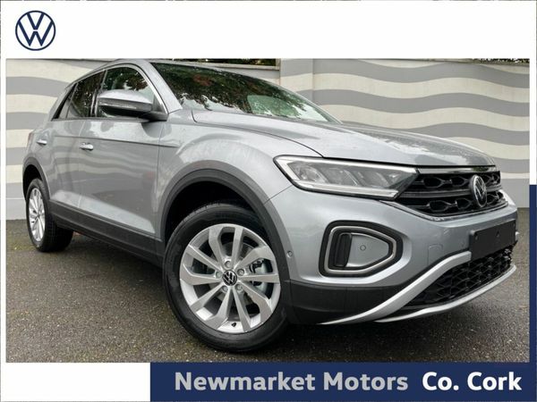 Volkswagen T-Roc SUV, Petrol, 2026, Silver