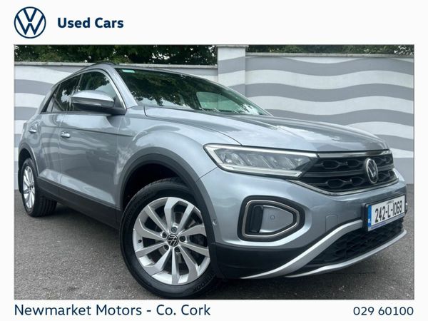 Volkswagen T-Roc SUV, Petrol, 2024, Silver