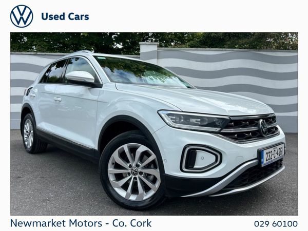 Volkswagen T-Roc SUV, Diesel, 2023, White