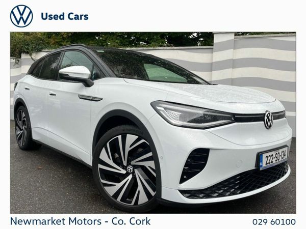 Volkswagen ID.4 SUV, Electric, 2022, White