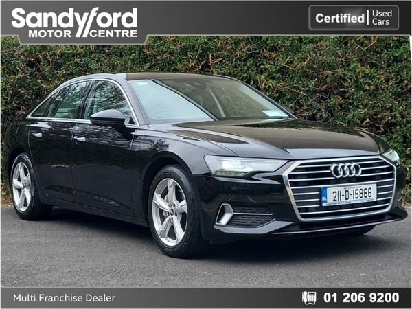 Audi A6 Saloon, Diesel, 2021, Black