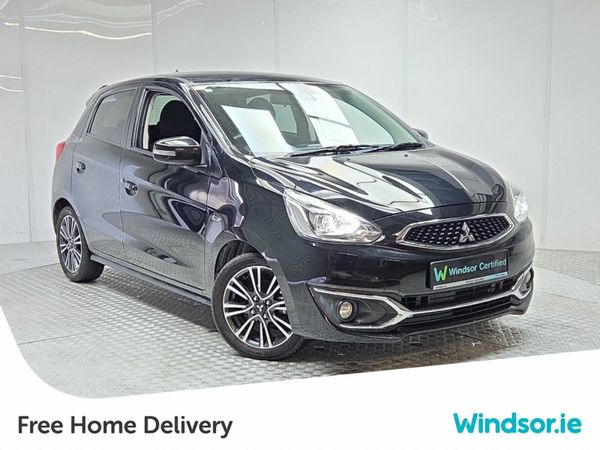 Mitsubishi Mirage Hatchback, Petrol, 2020, Black