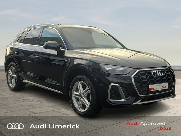 Audi Q5 SUV, Petrol Plug-in Hybrid, 2023, Black