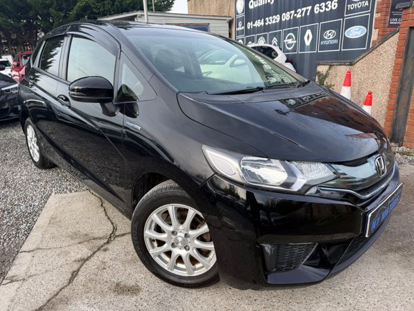 Honda Fit Hatchback, Petrol Hybrid, 2015, Black