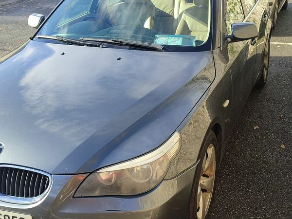 BMW 5-Series Saloon, Diesel, 2007, Grey