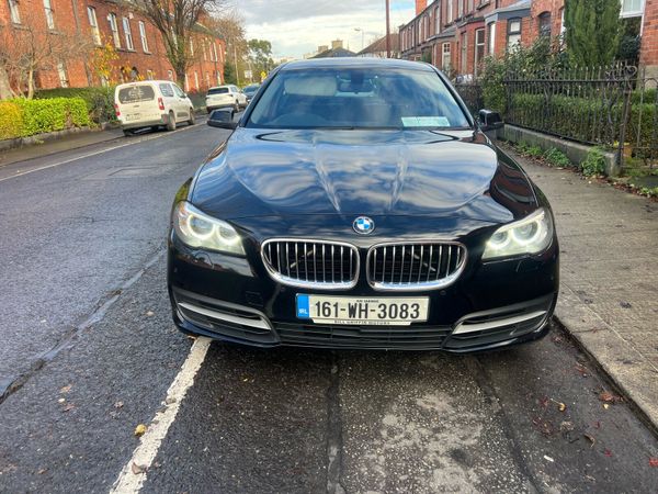 BMW 5-Series Saloon, Diesel, 2016, Black