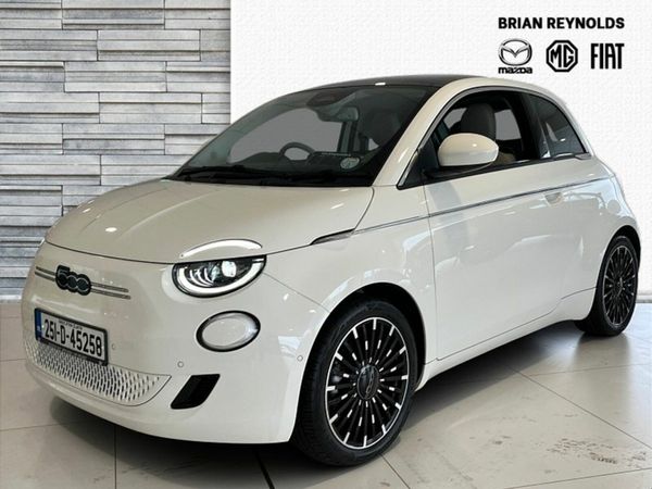 Fiat 500e Hatchback, Electric, 2025, White