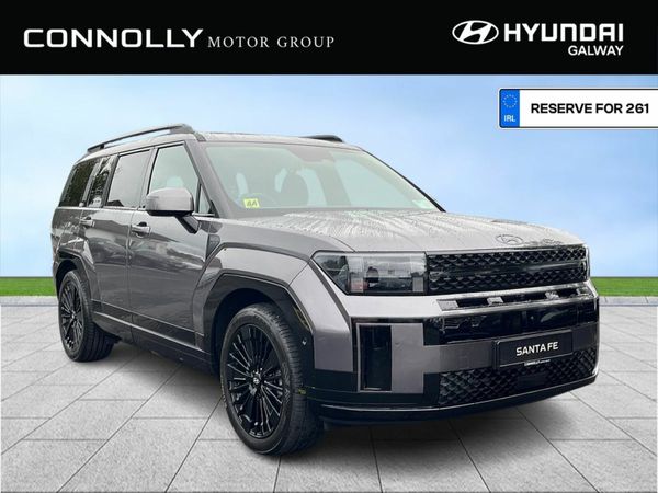 Hyundai Santa Fe SUV, Petrol Plug-in Hybrid, 2026, Grey