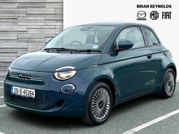 Fiat 500e Hatchback, Electric, 2025, Green