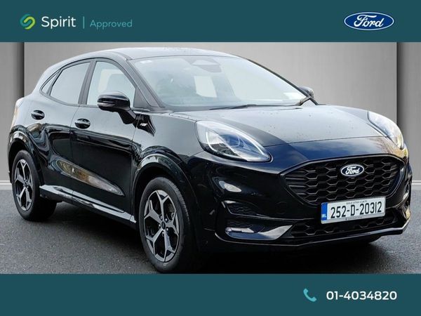 Ford Puma MPV, Petrol Hybrid, 2025, Black