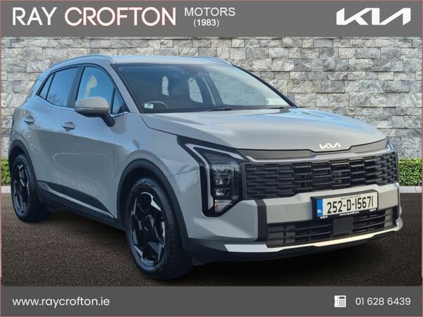 Kia Sportage SUV, Diesel Hybrid, 2025, Grey
