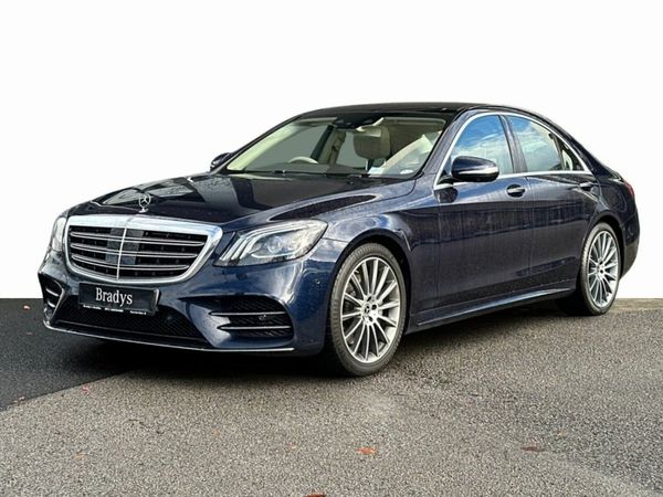 Mercedes-Benz S-Class Saloon, Diesel, 2018, Blue
