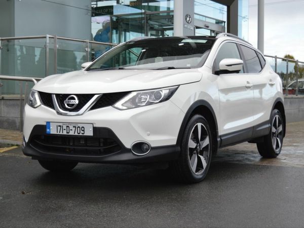 Nissan Qashqai SUV, Petrol, 2017, White