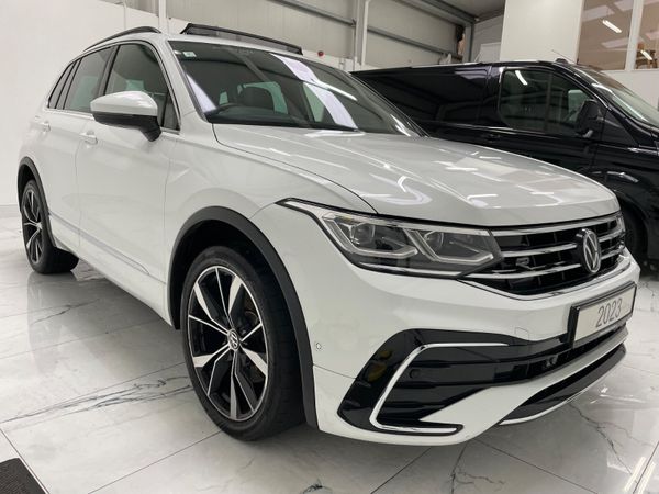 Volkswagen Tiguan SUV, Petrol Hybrid, 2023, White