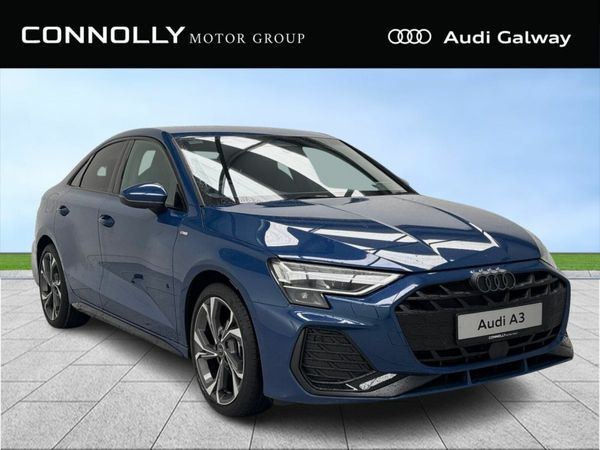 Audi A3 Saloon, Petrol, 2026, Blue