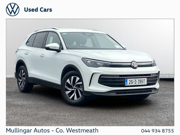 Volkswagen Tiguan SUV, Diesel, 2025, White
