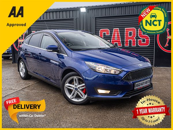 Ford Focus Hatchback, Petrol, 2016, Blue