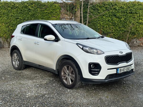 Kia Sportage SUV, Diesel, 2018, White