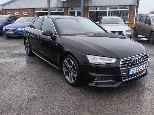 Audi A4 Saloon, Diesel, 2017, Black