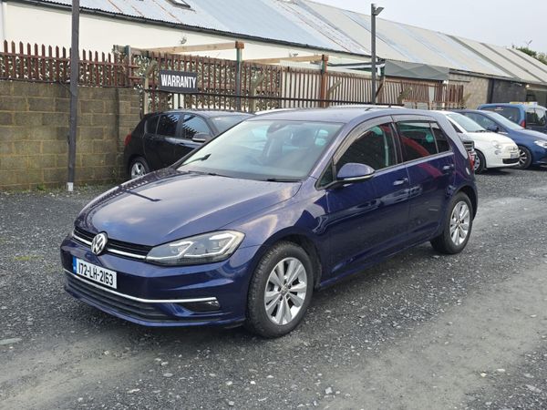 Volkswagen Golf Hatchback, Petrol, 2017, Blue