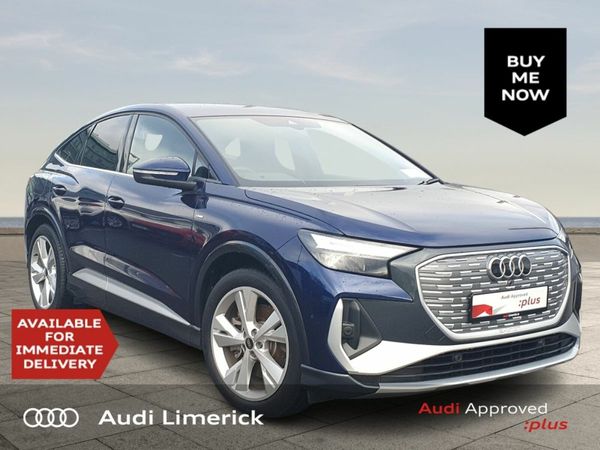 Audi Q4 e-tron SUV, Electric, 2024, Blue