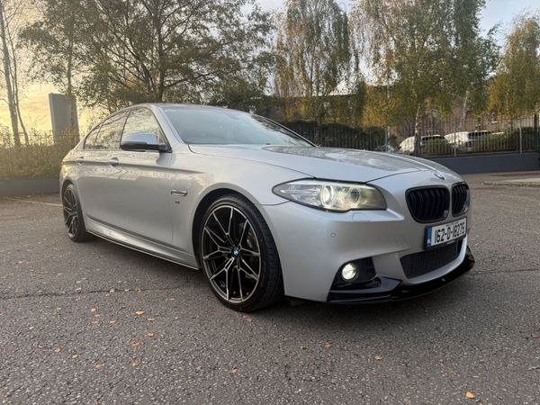 BMW 5-Series Saloon, Diesel, 2016, Silver