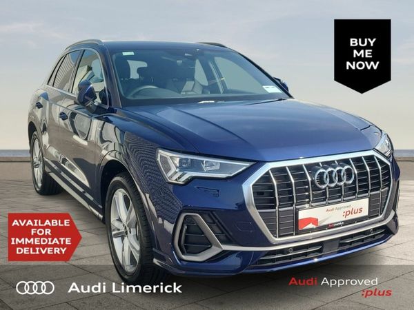 Audi Q3 SUV, Petrol Plug-in Hybrid, 2024, Blue