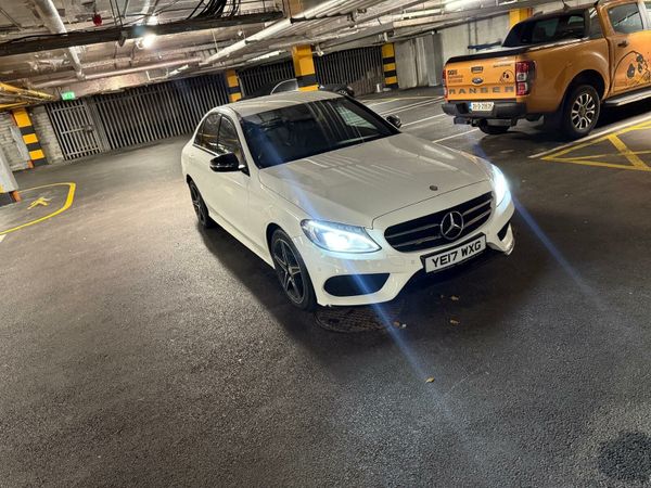 Mercedes-Benz C-Class Saloon, Diesel, 2017, White