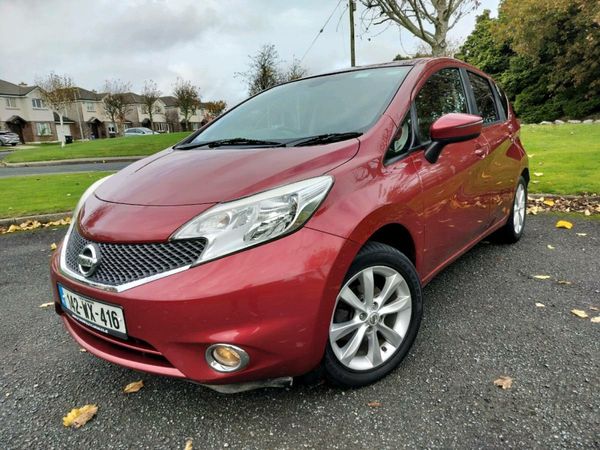 Nissan Note MPV, Petrol, 2014, Red