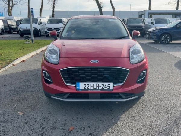Ford Puma MPV, Petrol Hybrid, 2022, Red