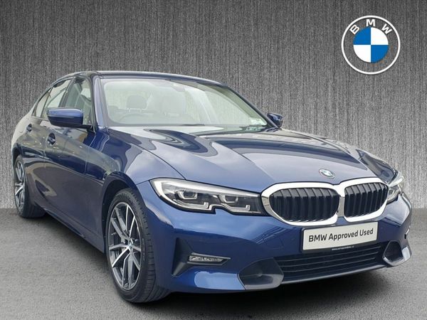 BMW 3-Series Saloon, Petrol Plug-in Hybrid, 2020, Blue