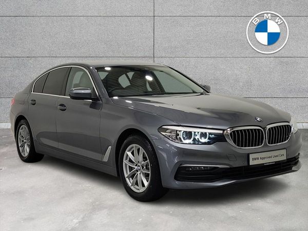 BMW 5-Series Saloon, Diesel, 2020, Blue