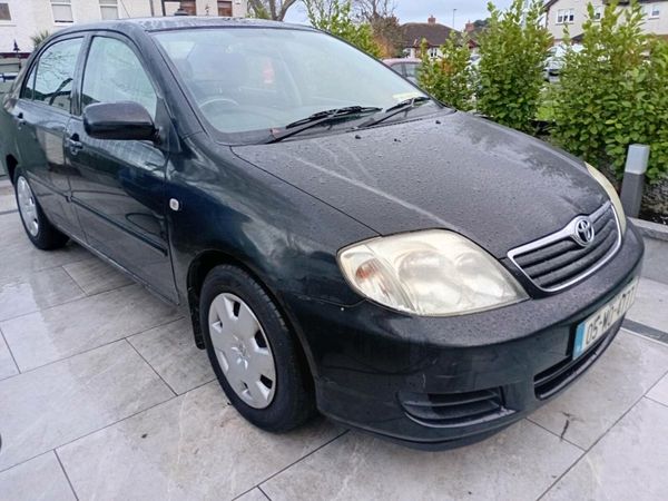 Toyota Corolla Saloon, Petrol, 2005, Black