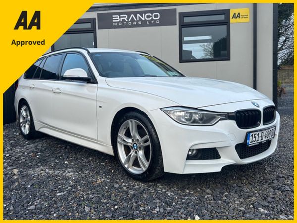 BMW 3-Series Estate, Diesel, 2015, White
