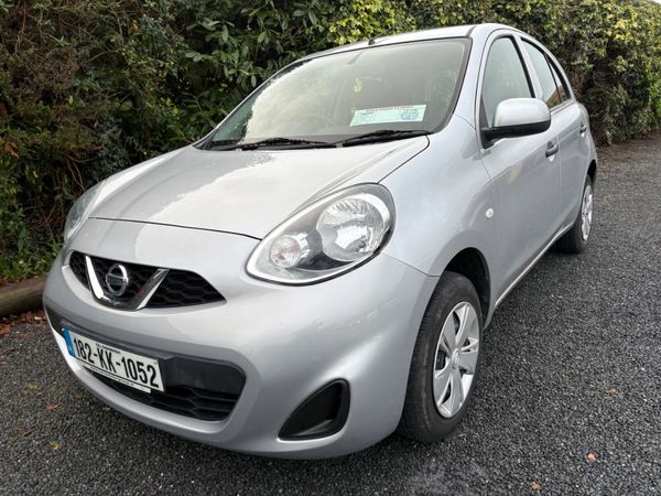 Nissan March Hatchback, Petrol, 2018, Silver